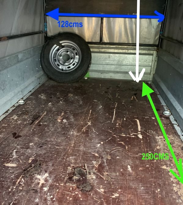 Remorque bâchée basculante 2 essieux CU 1300kgs 2