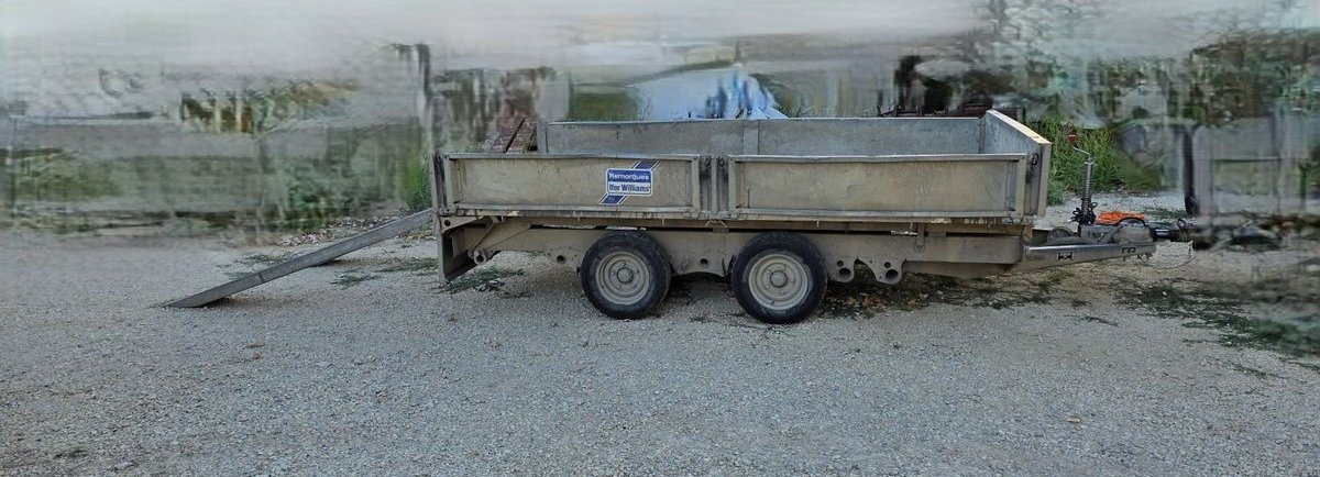 Remorque PTAC 3500kg IFOR WILLIAMS 3m60/2m avec les rampes 2