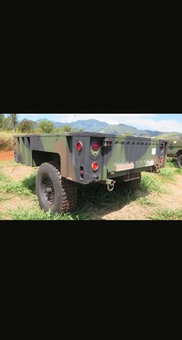Humvee hmmwv remorque m1101