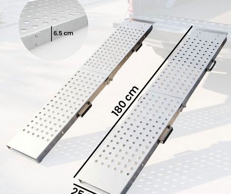 Remorque double essieux fermée rampes neuves roue jockey 2